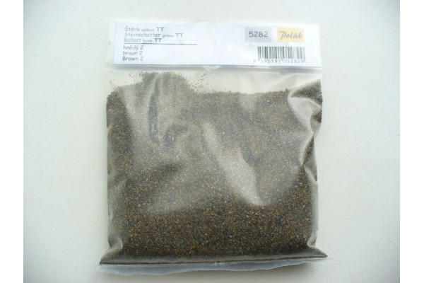Štěrk, hnědý II, H0, Polák 5283