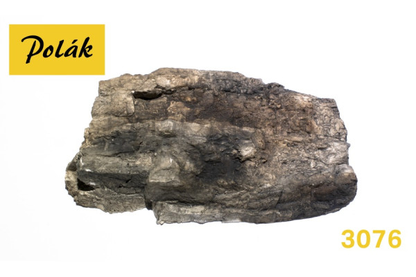 Odlitek skály, šedohnědý, Polák 3076