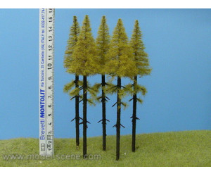 Modřín s kmenem, podzimní, výška 150 mm, 1 kus, Model Scene MK154-A