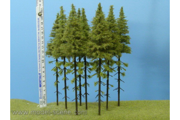 Modřín s kmenem, výška 200 mm, 1 kus, Model Scene MK200-A