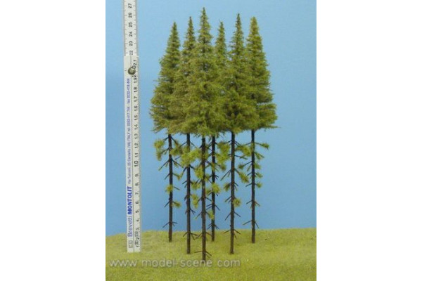 Modřín s kmenem, výška 250 mm, 1 kus, Model Scene MK250-A Modřín s kmenem, výška 250 mm, 1 kus, Model Scene MK250-A