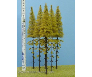 Modřín s kmenem, podzimní, výška 250 mm, 1 kus, Model Scene MK254-A