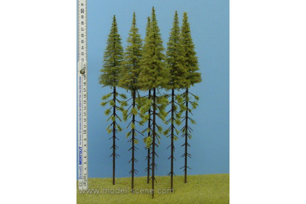 Modřín s kmenem, výška 300 mm, 1 kus, Model Scene MK300-A Modřín s kmenem, výška 300 mm, 1 kus, Model Scene MK300-A