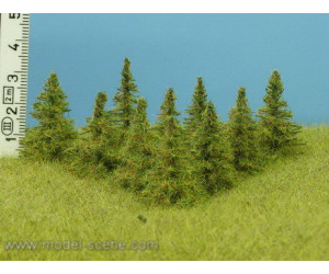 Modřín bez kmene, výška 30 mm, Model Scene MO030-A