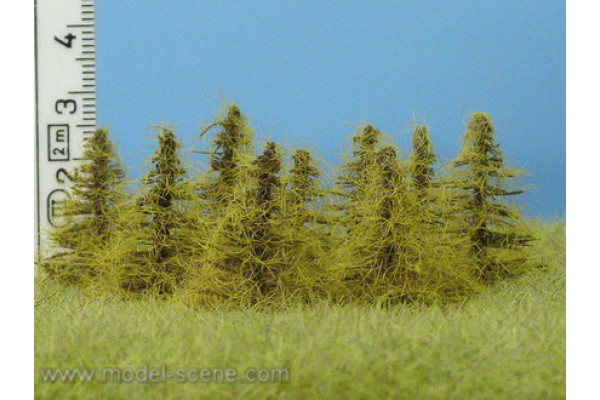 Modřín bez kmene, podzimní, výška 30 mm, 1 kus, Model Scene MO034-A Modřín bez kmene, podzimní, výška 30 mm, 1 kus, Model Scene MO034-A