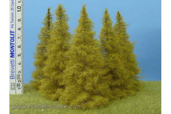 Modřín bez kmene, podzimní, výška 100 mm, 1 kus, Model Scene MO104-A Modřín bez kmene, podzimní, výška 100 mm, 1 kus, Model Scene MO104-A
