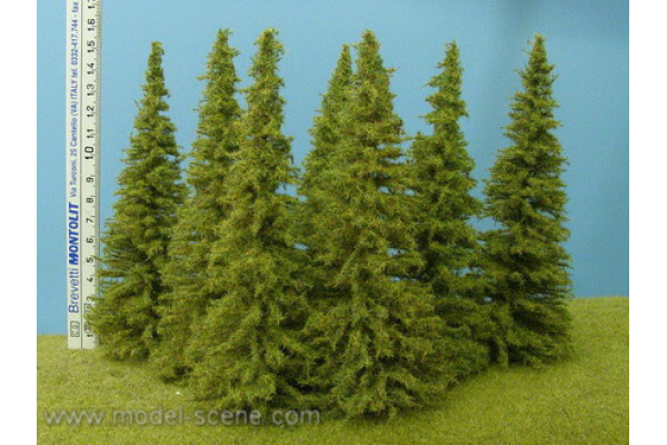 Modřín bez kmene, výška 150 mm, 1 kus, Model Scene MO150-A
