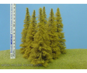 Modřín bez kmene, podzimní, výška 150 mm, 1 kus, Model Scene MO154-A