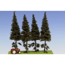 Smrk s krátkým kmenem, výška 150 mm, 1 kus, Model Scene SK152-A Smrk s krátkým kmenem, výška 150 mm, 1 kus, Model Scene SK152-A
