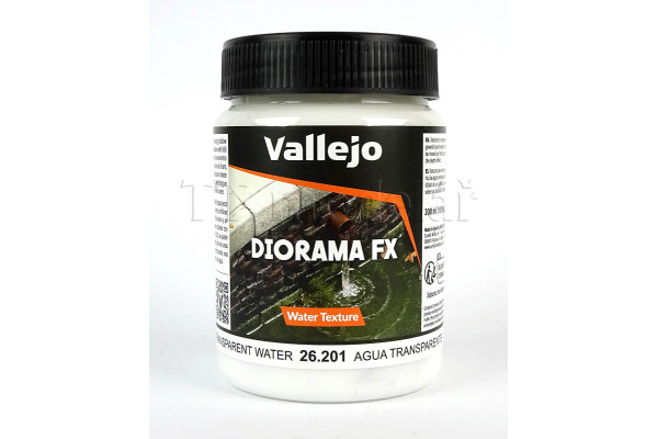 Vallejo Water Texture, 200 ml, Model Scene 26.201