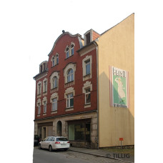 Stavebnice domu Persil-Haus, Laser-Cut, poloreliéf, TT, model Galerie Tillig 2026, Tillig 502463