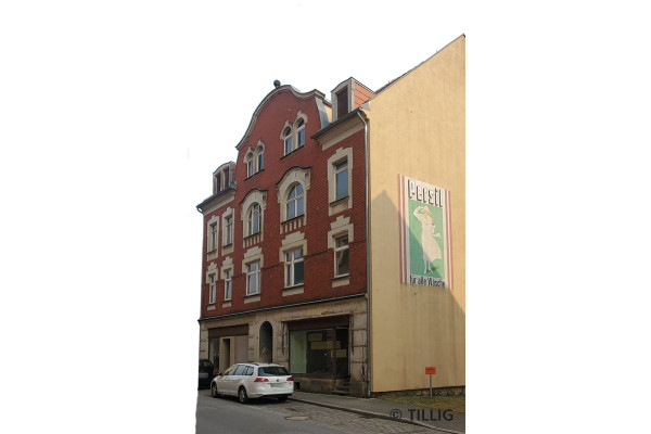 Stavebnice domu Persil-Haus, Laser-Cut, poloreliéf, TT, model Galerie Tillig 2026, Tillig 502463