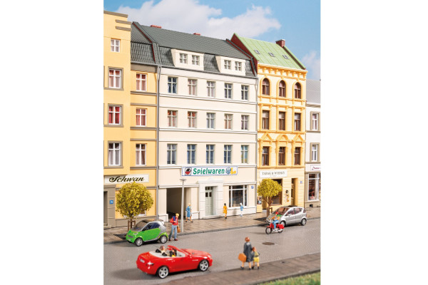 Stavebnice, městský dům Schmidtstraße 28, H0, Auhagen 11482