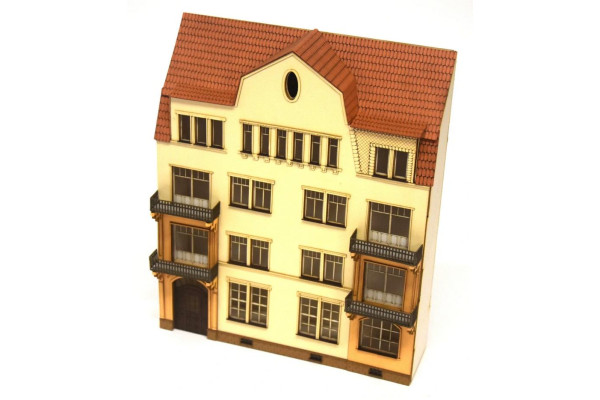 Stavebnice, Schillerstraße č. 21, poloreliéf, TT, BubiModel tt60221