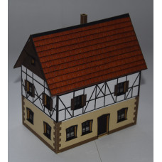 Stavebnice, dům Bad Schandau III, H0, BuBiModel h060140