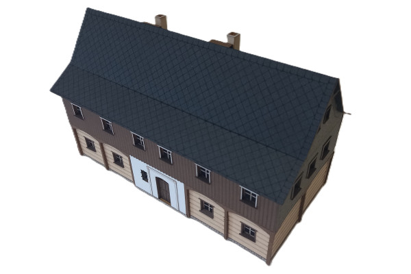 Podstávkový dům, stavebnice, TT, BubiModel tt60228