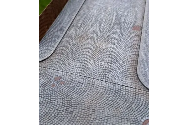 Křižovatka tvaru T, kroužková vazba, H0, Model Scene 48951