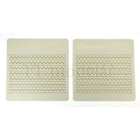 Eternit, šablony, 2 aršíky, H0, Model Scene SI8-004