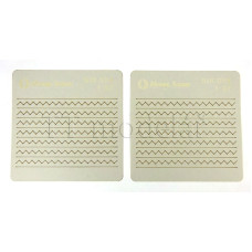 Eternit, šablony, 2 aršíky, H0, Model Scene SI8-004