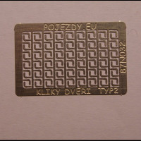 Kliky dveří, H0, Pojezdy 87N032AP Kliky dveří, H0, Pojezdy 87N032AP