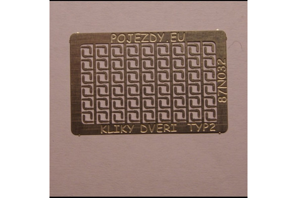 Kliky dveří, H0, Pojezdy 87N032AP