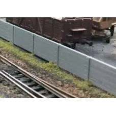 Betonový plot, 4 kusy po 162 mm, výška 19 mm, ES Pečky 23461