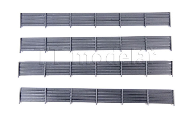 Betonový plot, 4 kusy, N, ES Pečky 49261