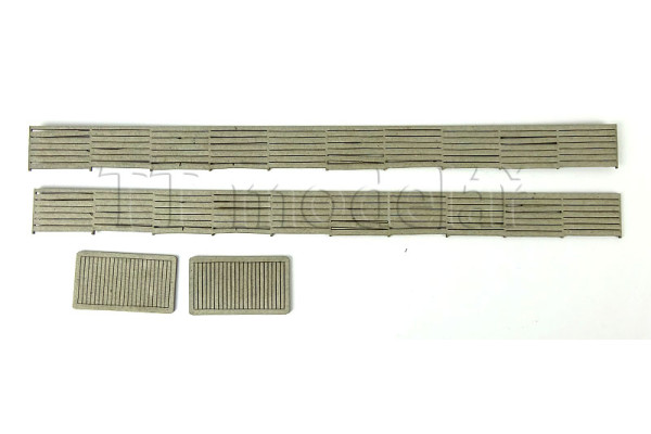 Betonový plot pravidelný, TT, Model Scene 41800