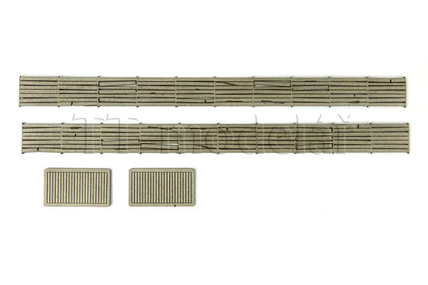 Betonový plot nepravidelný, TT, Model Scene 41801