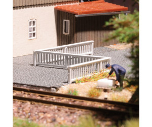 Zábradlí / plot, 12 kusů, H0, Busch 7746