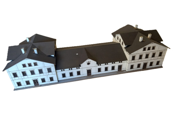 Stavebnice, nádraží Neustadt in Sachsen, TT, BuBiModel tt60237