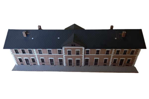 Stavebnice, nádraží Kunčice nad Labem, TT, BuBiModel tt60240