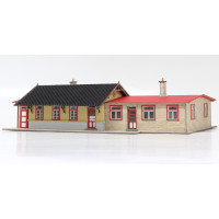 Nádraží Lašovice, stavebnice, H0, IGRA MODEL 231001 Nádraží Lašovice, stavebnice, H0, IGRA MODEL 231001