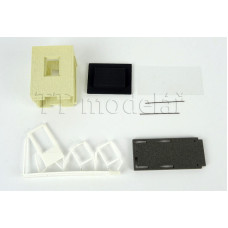 Budka pro posunovače s omítnutou fasádou, H0, Saxonia 87716