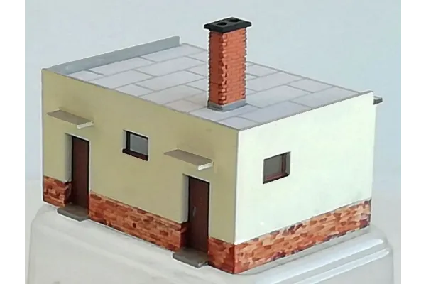  Zděné záchodky Bělá, TT, KB Model 4097