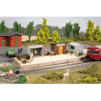 Vlaková zastávka Hüttengrund, H0, Auhagen 11486