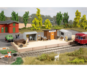 Vlaková zastávka Hüttengrund, H0, Auhagen 11486