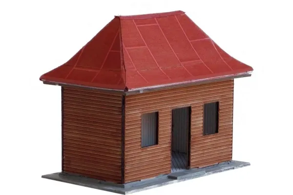 Stavebnice čekárny Žleb, N, KB Model 3082