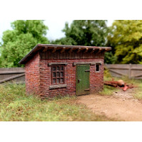 Cihlová kůlna, stavebnice, TT, Model Scene 91527