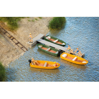 Stavebnice, loďky, H0, Auhagen 41693