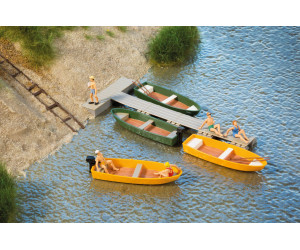 Stavebnice, loďky, H0, Auhagen 41693