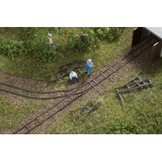 Atrapy kolejí polní drážky, TT, Auhagen 43701