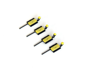 Počítač náprav PB3, 4 kusy, H0, AV Model DO-011-3