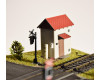 Stavebnice, domek s rozvaděčem pro závory, H0, AV Model ST-004-3