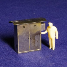 Réleová skříň (ŠM skříň) - stavebnice - 1 ks, N, Pojezdy 16A010