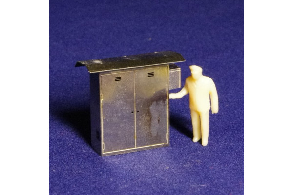 Réleová skříň (ŠM skříň) - stavebnice - 1 ks, N, Pojezdy 16A010