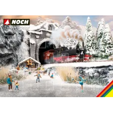 Adventní kalendář 2026, s 28 figurkami, TT, Noch 45999 Adventní kalendář 2026, s 28 figurkami, TT, Noch 45999