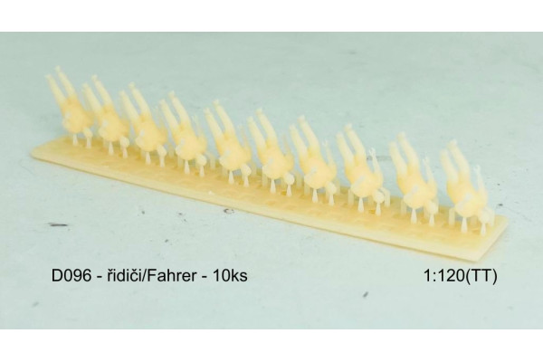 Řidiči, 10 kusů, TT, Štepnička D096