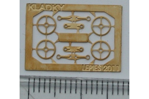 Kladky (např. pro táhlo vodoznaku vodárny), H0, Lepieš H0073