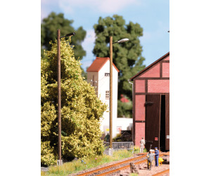 Staniční lampa – rtuťová výbojka, H0, Busch 4119